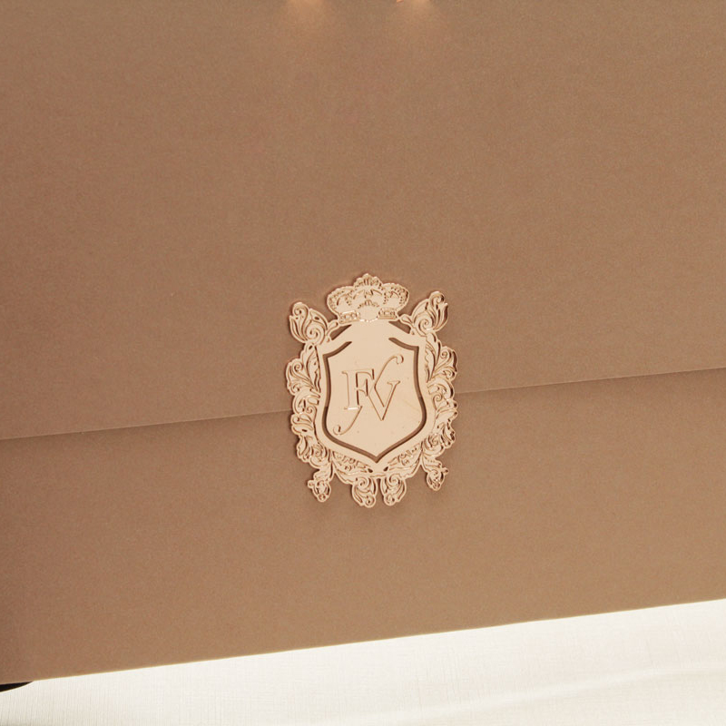 Fechamento de Luxo para Convites Personalizados - 4,3cm